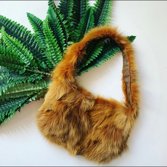 💥 Faux-fur handbag ✨ - Picture 1 of 2